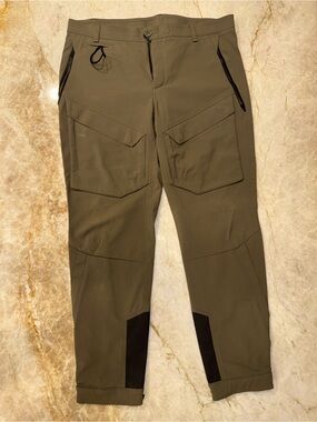 Vollebak 100 Year Trousers Khaki Tan Earth Fireproof Technical Survival Cargo
